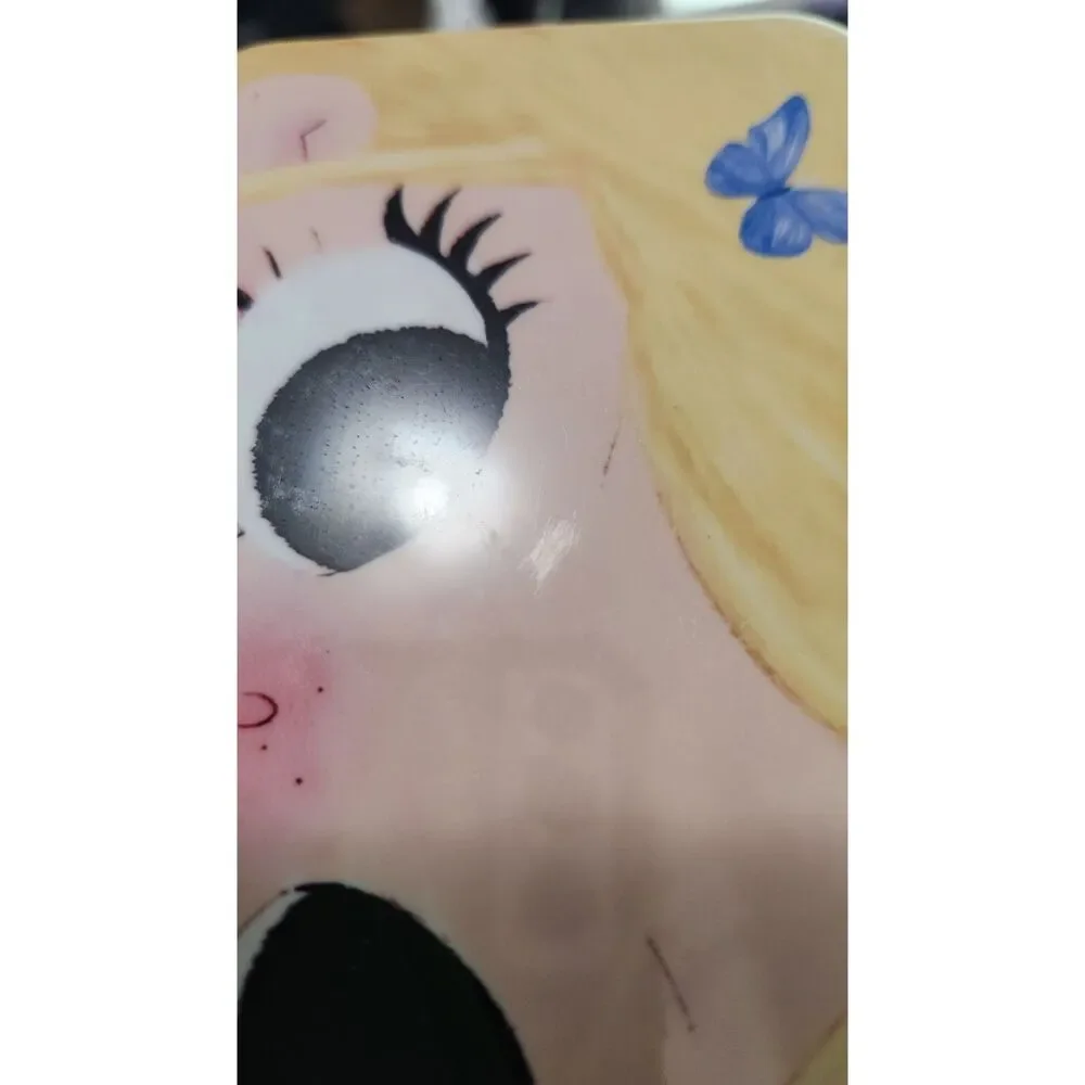 Kawaii Big Eyes Anime Comic Girl Hardshell Phone Case for iPhone XR